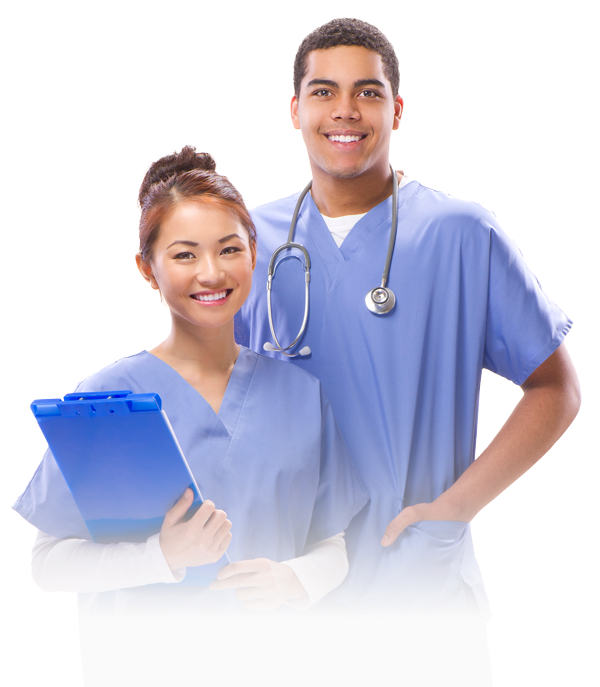 Male And Female Medical Professionals — Wentzville, MO — Accelerated Medical Staffing Male And Female Medical Professionals — Wentzville, MO — Accelerated Medical Staffing