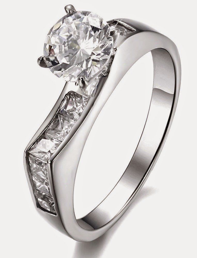anello oro bianco