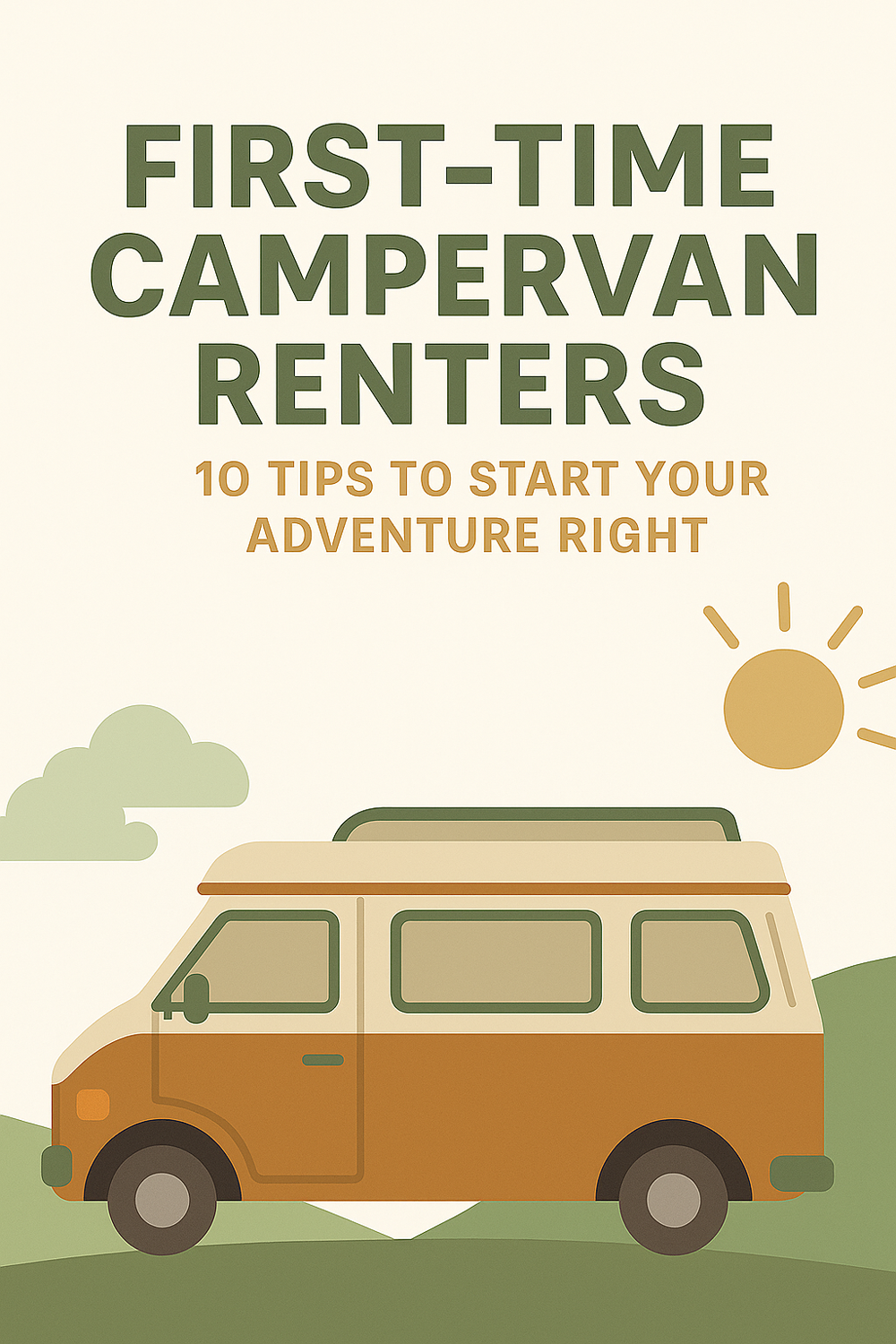 First-time campervan renters : 10 tips to start your adventure right