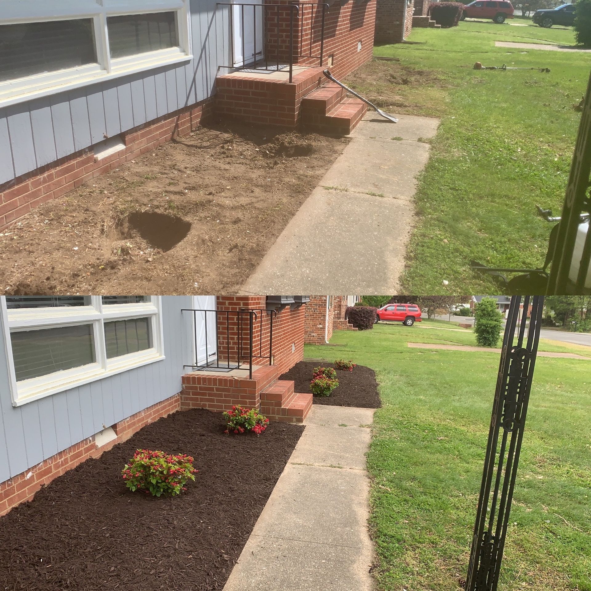 House Lawn Pavement Installation