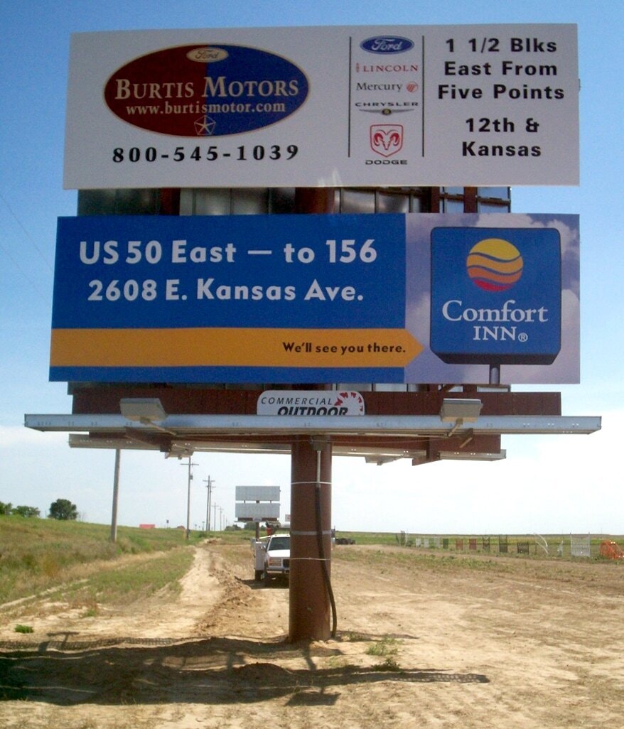 Billboards Hays, KS Commercial Sign Co.