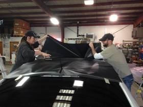 Car Vinly Installation — Hays, KS — Commercial Sign Co.