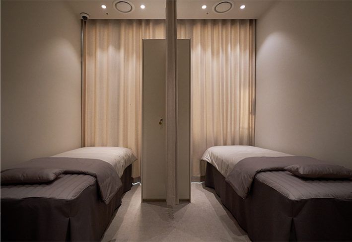 Recovery room at Violacell Plastic Surgery, Sinsa