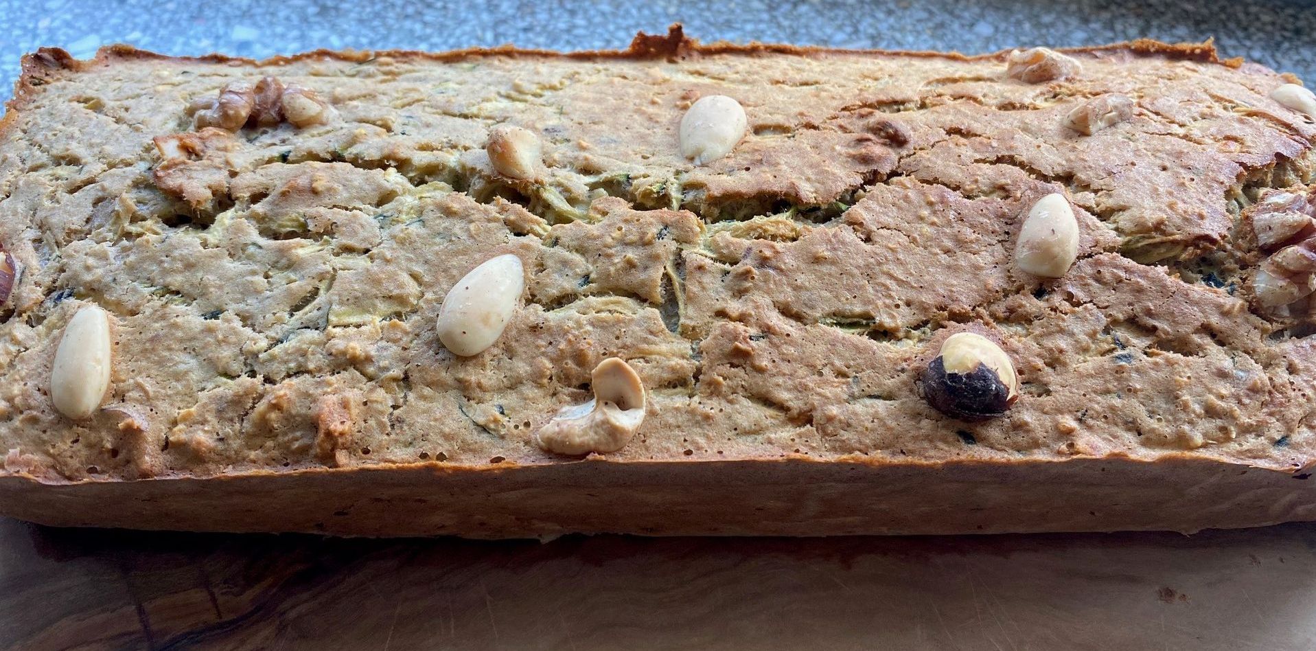 Deze courgettecake is ideaal om als ontbijt of tussendoortje te nemen