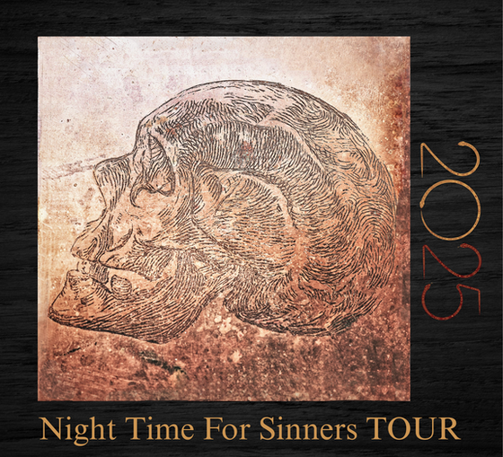 Album cover for Father N Son's new vinyl album - Night Time for Sinners Tour