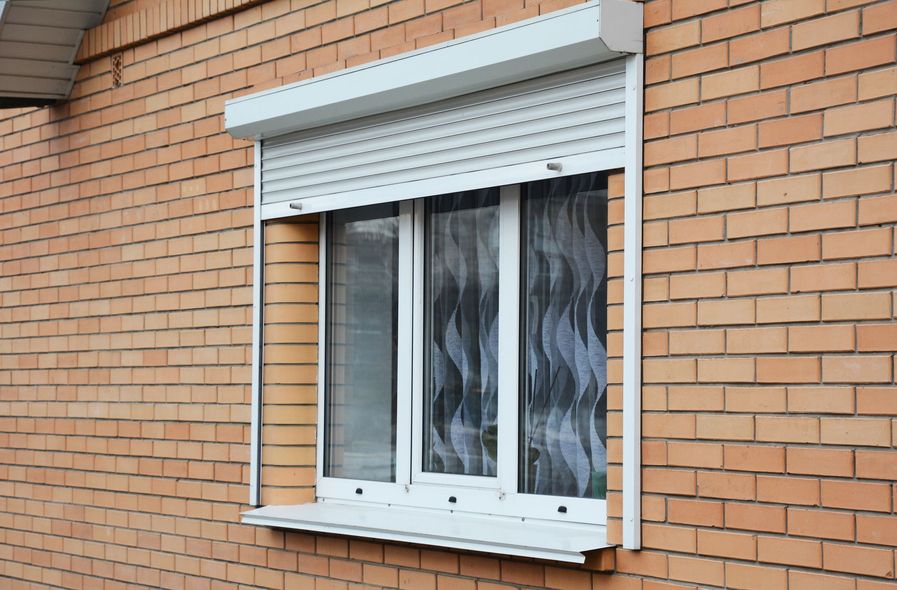 Windows shutters.