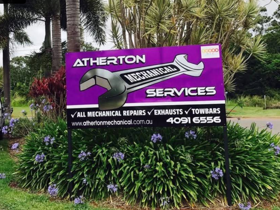 Sign For Atherton Mechanical Services — Atherton Mechanical Services in Atherton, QLD