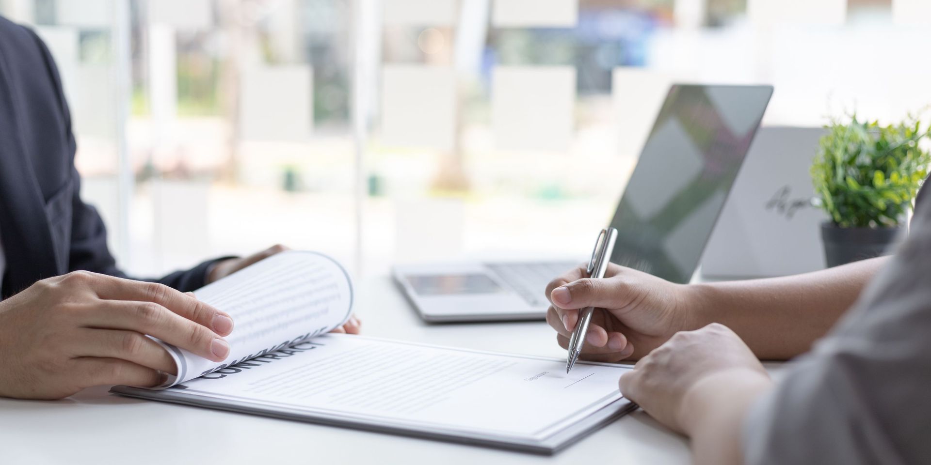Business Owner Writing Lasting Power of Attorney
