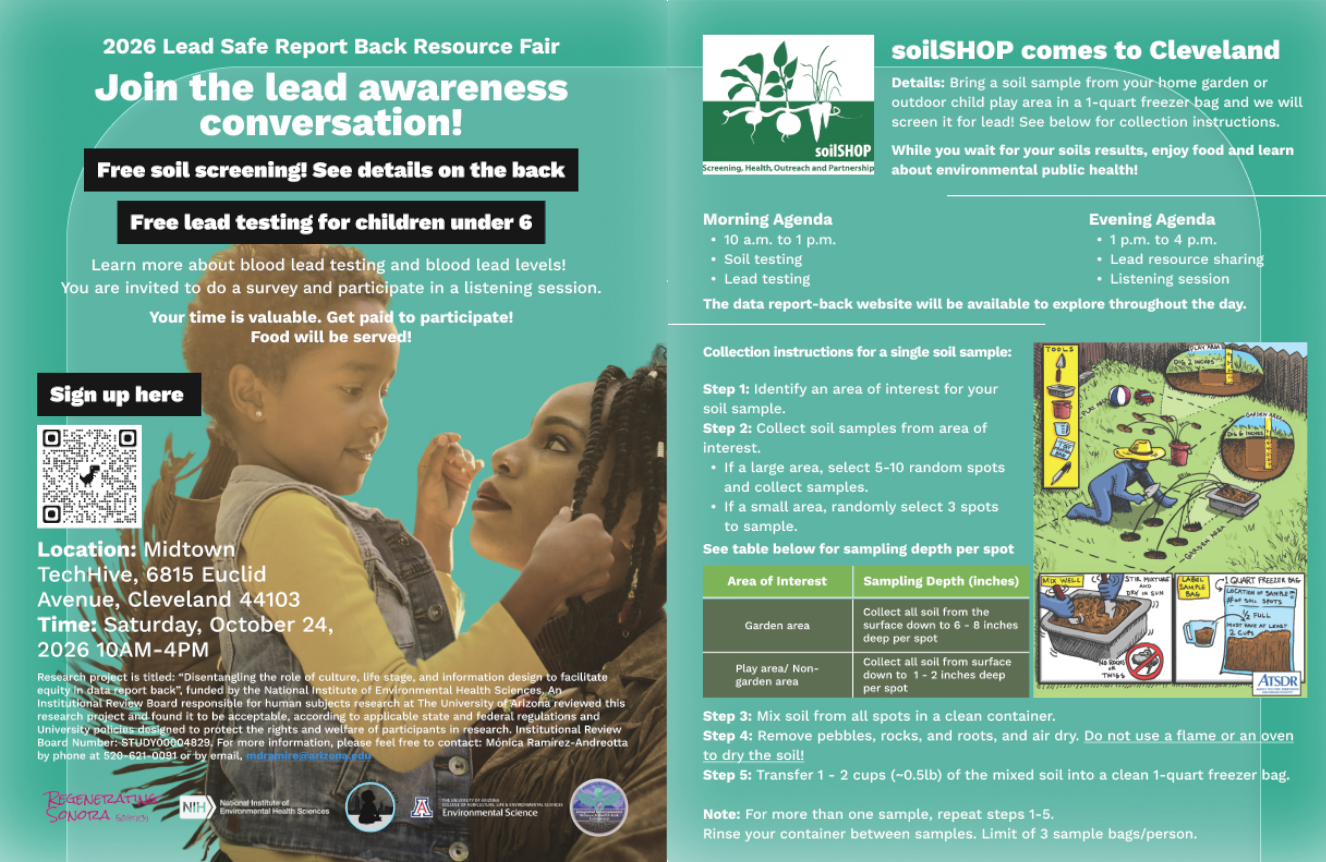 2026 Lead Safe Report Back Resource Fair - Saturday October 24th - 10AM-4PM