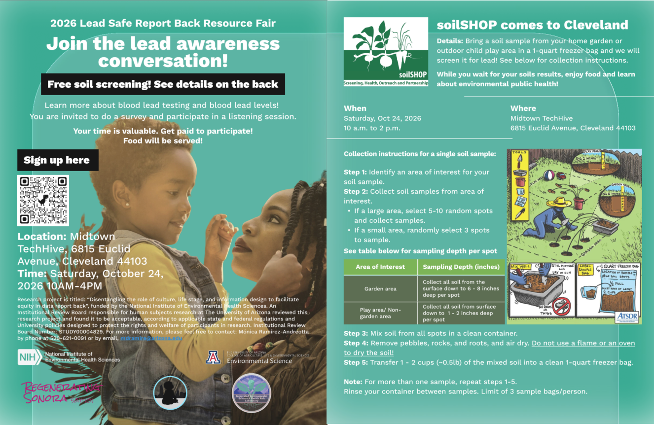 2026 Lead Safe Report Back Resource Fair - Saturday October 24th - 10AM-4PM