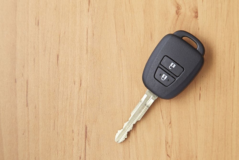 Car Key With Black Remote  — Battery Assist Brisbane in North Lakes, QLD