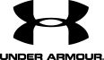 A black and white under armour logo on a white background.