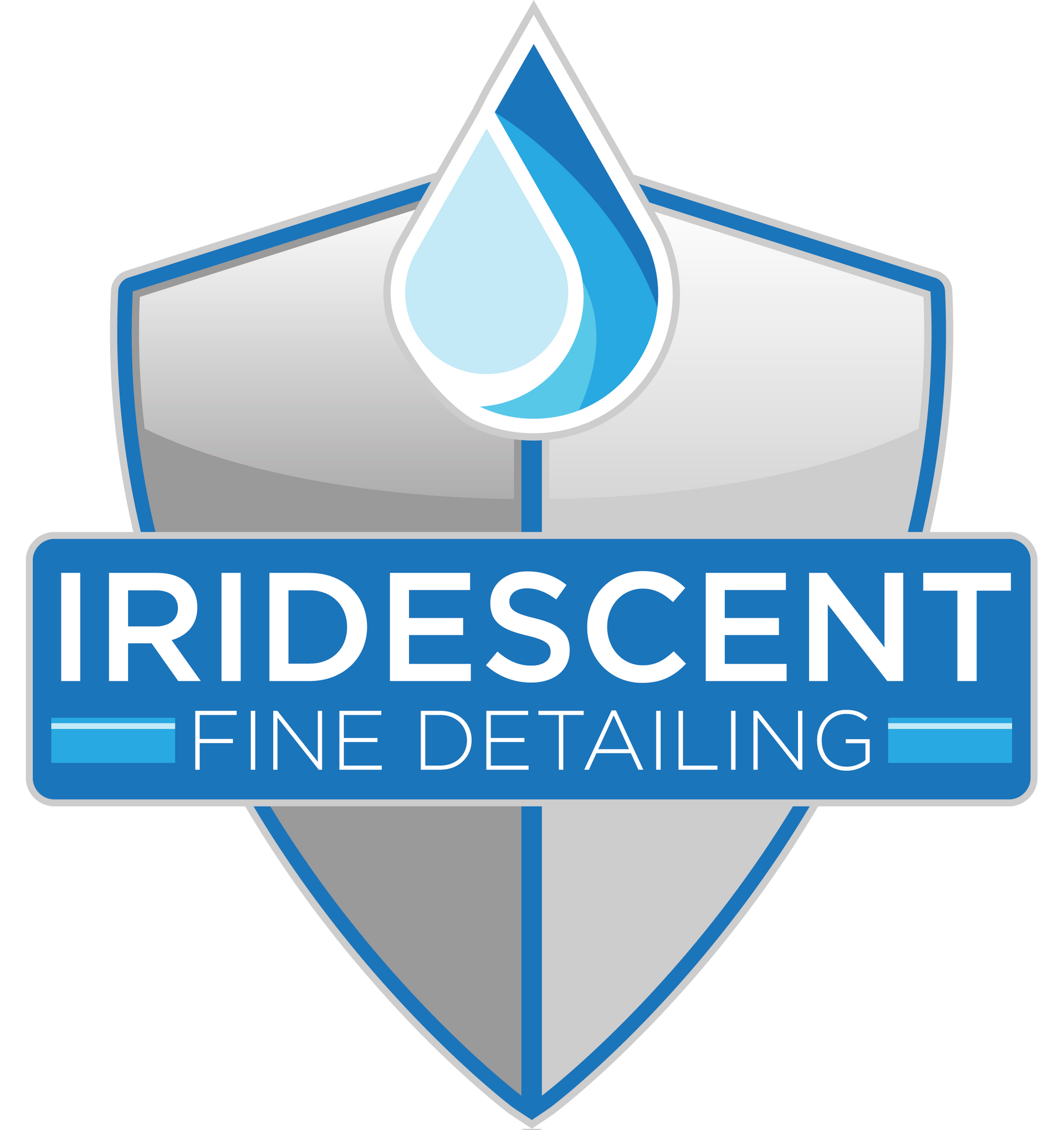 Iridescent Fine Detailing Logo