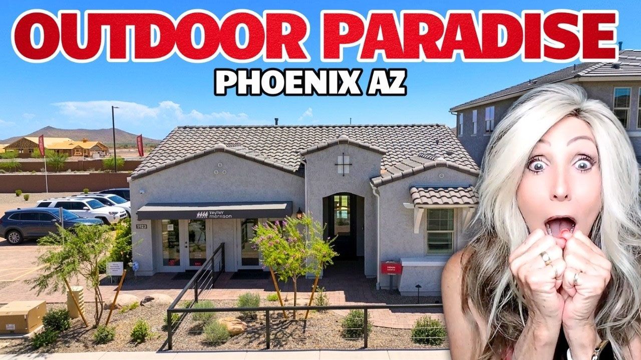Affordable new home in Verdin, Phoenix with desert views and outdoor amenities