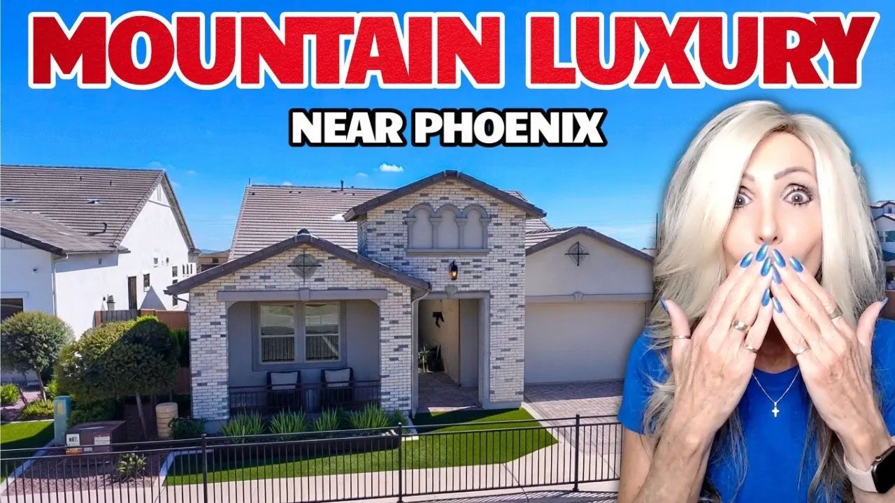 Luxury Phoenix home with stunning mountain views and upscale finishes