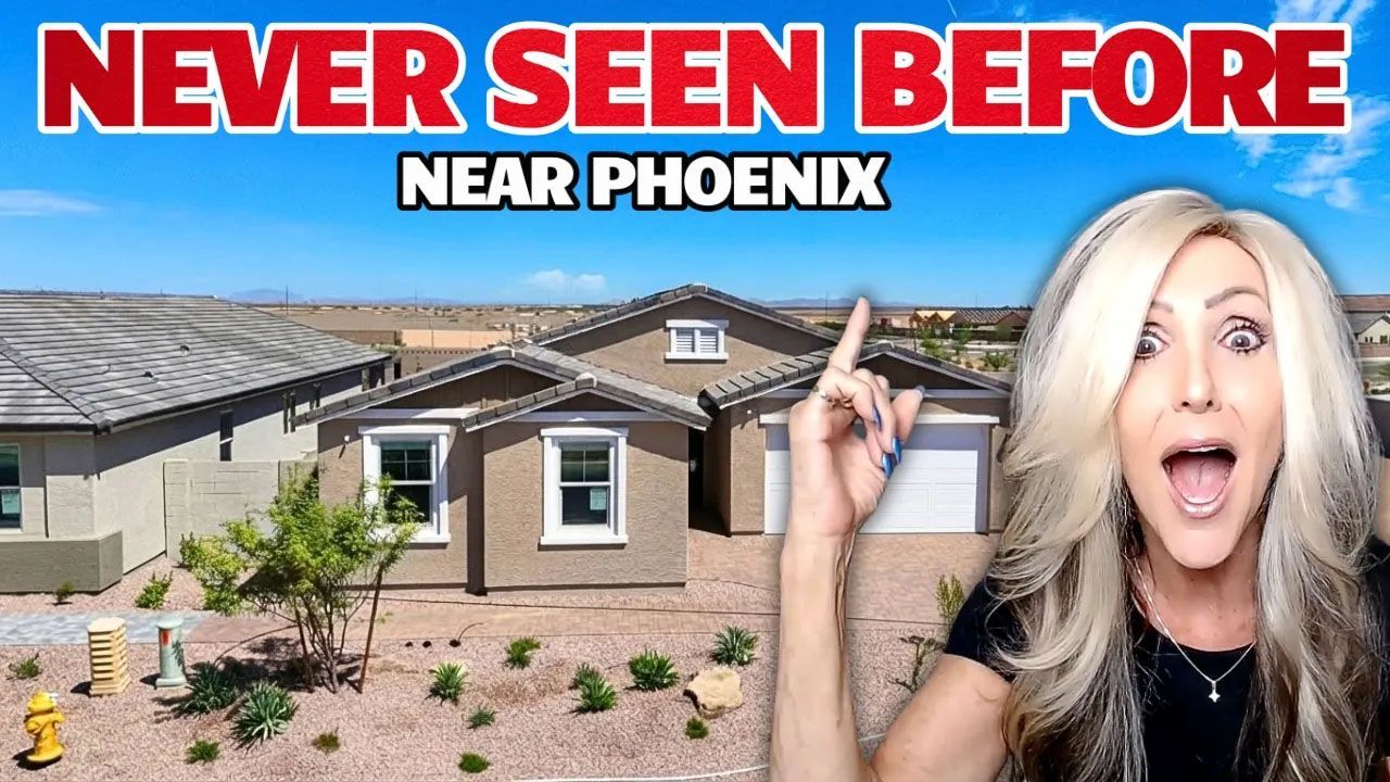 Affordable new home near Phoenix in Maricopa with a 3-car garage