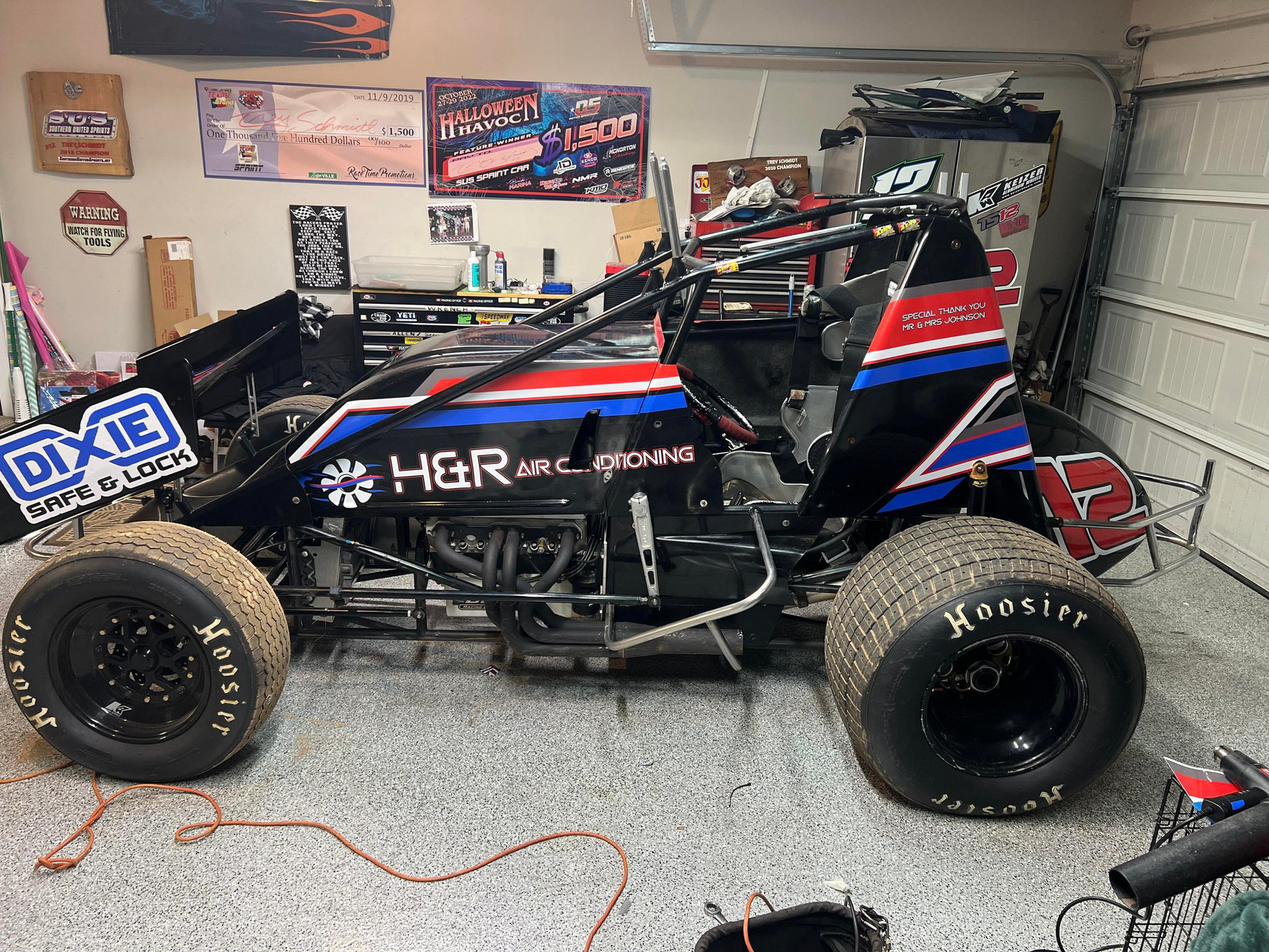 Race Car Sponsor — Houston, TX — Dixie Safe & Lock Service Inc.