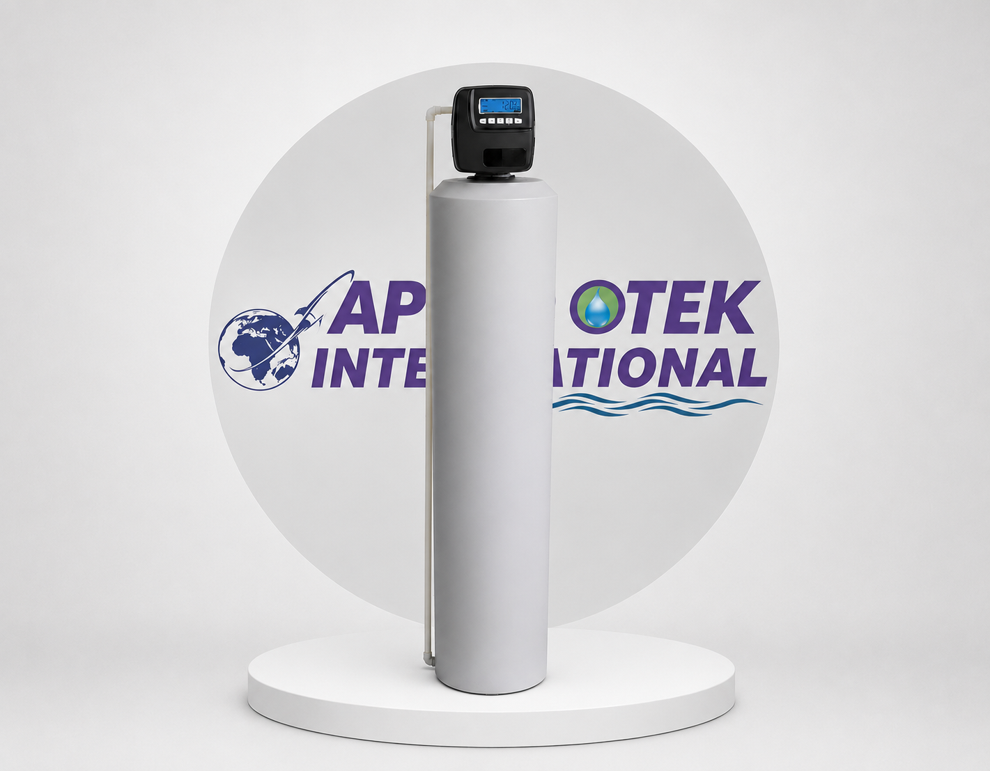 Water filtration system product photo