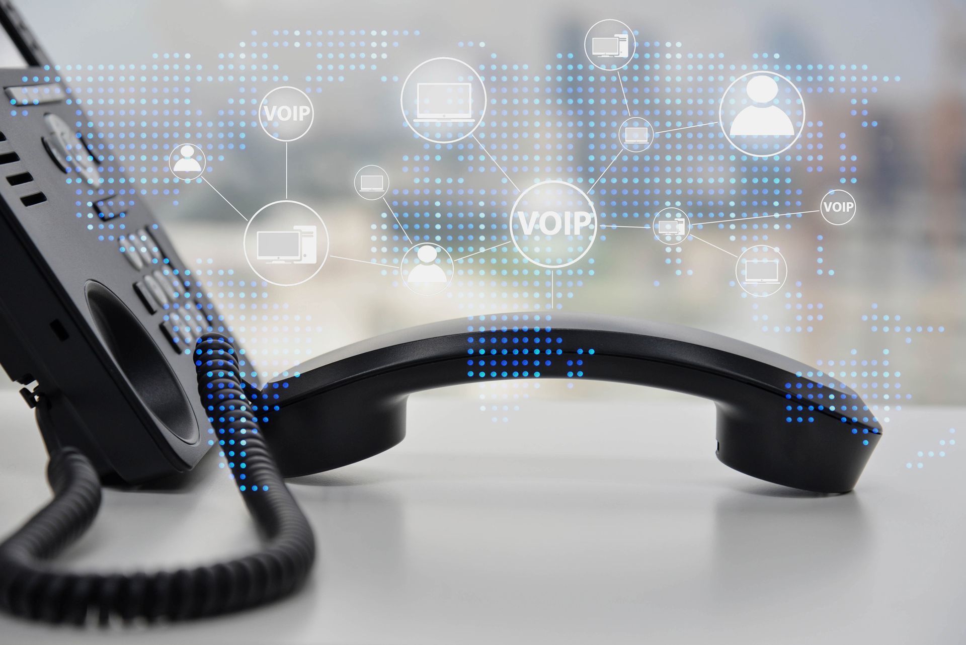 Pressing Button on Telephone — Greenwich, OH — Sentec Systems