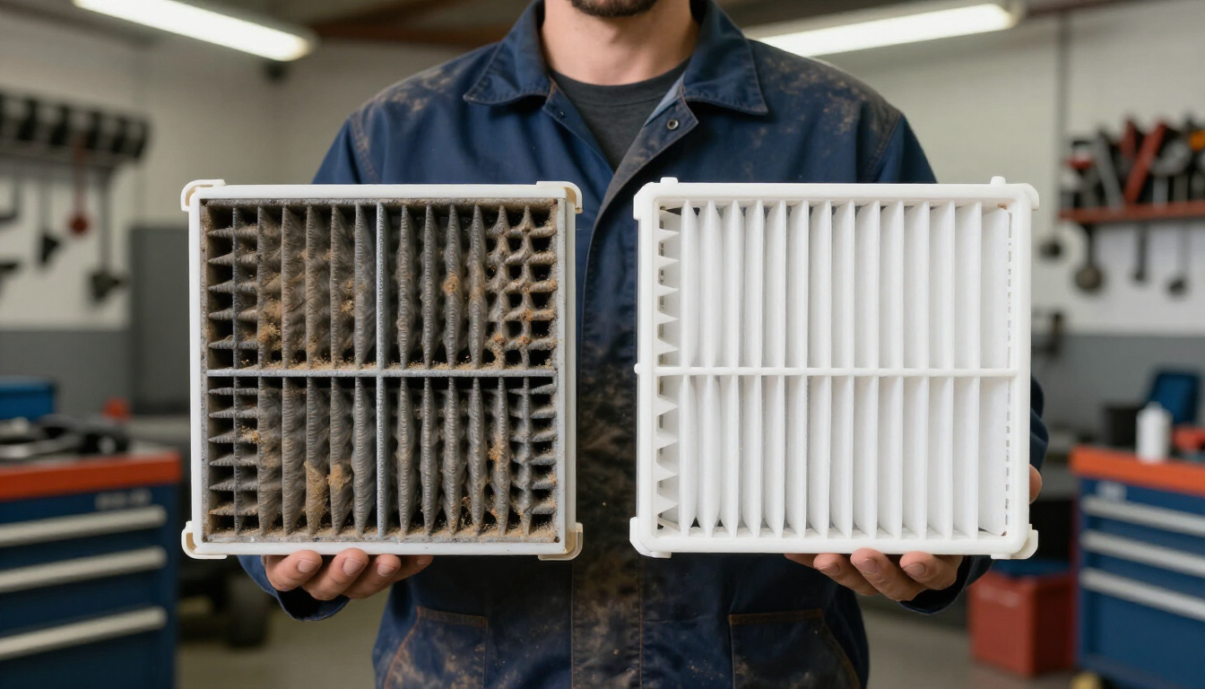 Dirty Cabin Filter