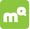 Green square logo with white lowercase “m” and “q” letters