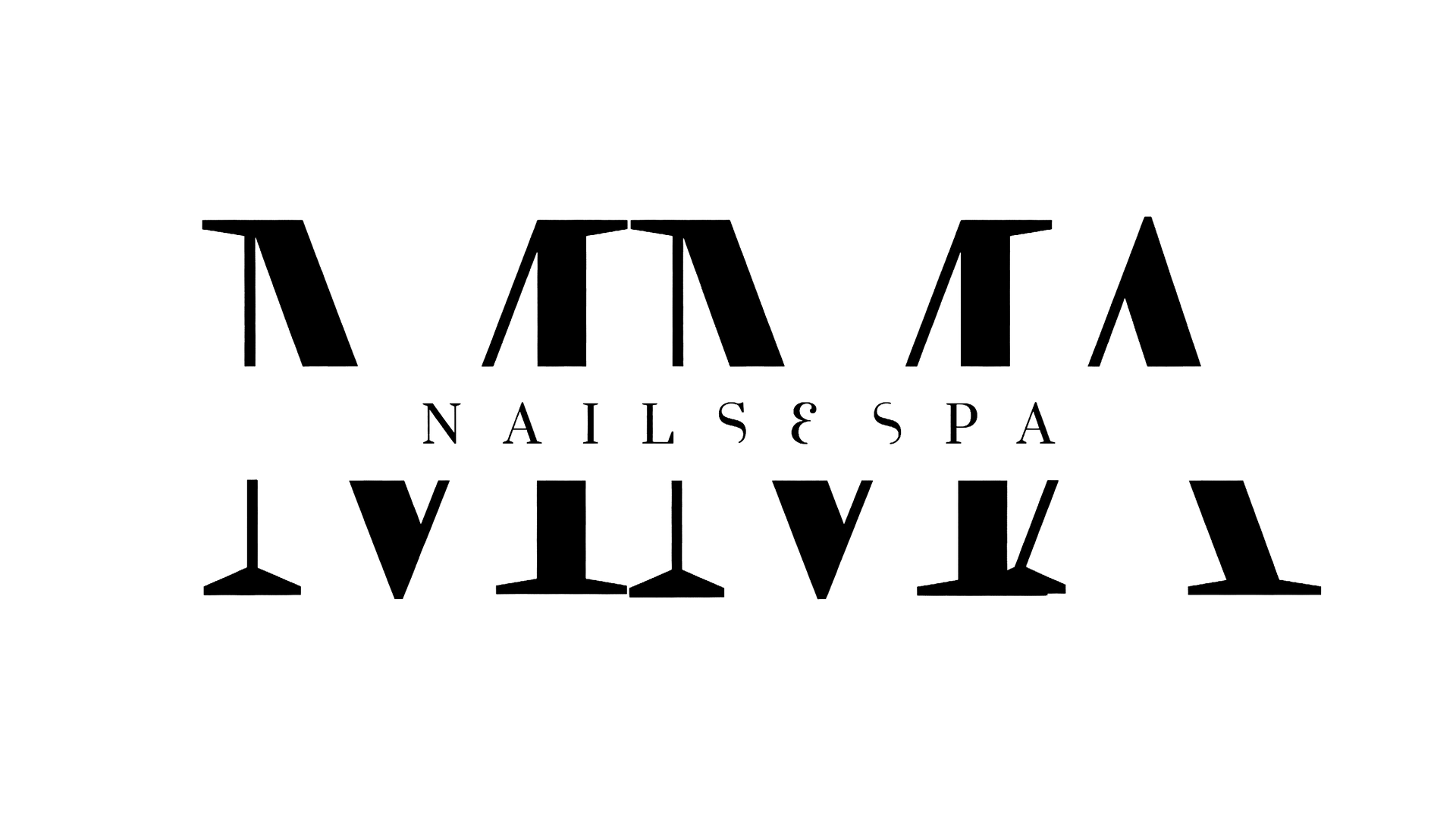 A logo featuring abstract geometric shapes and the text