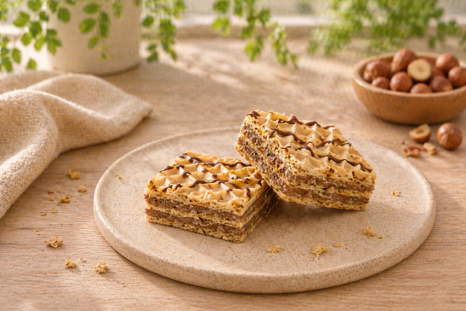 Diet 4U - Proteïne Wafel – Chocolade (12 stuks, €2,29/stuk)