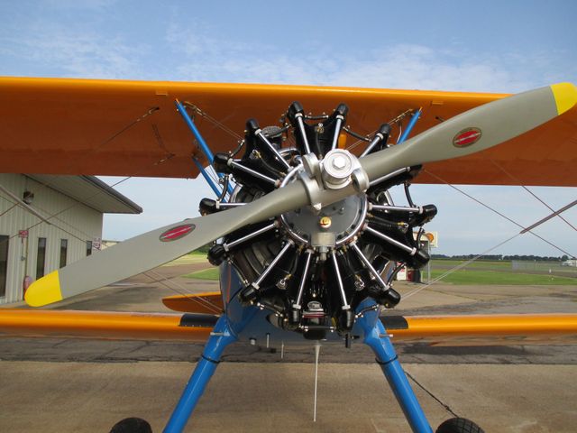 STEARMAN BI PLANE RADIOFRYER Unexpected visitors to the