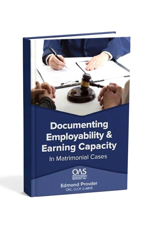 Documenting Employability &  Earning capacity in Matrimonial Cases