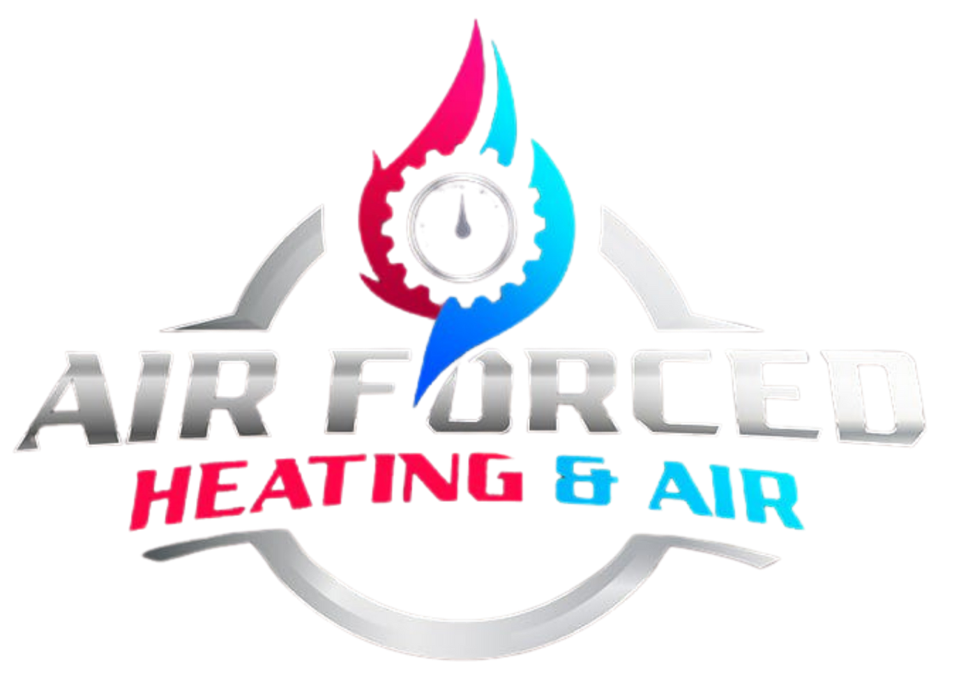 Air Forced Heating & Air Conditioning - Business Logo