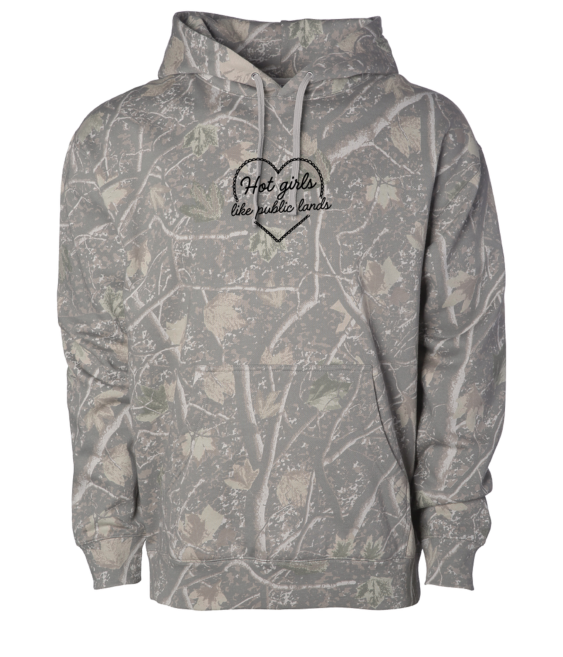 Hot Girls Like Public Lands Heavyweight Hooded Sweatshirt