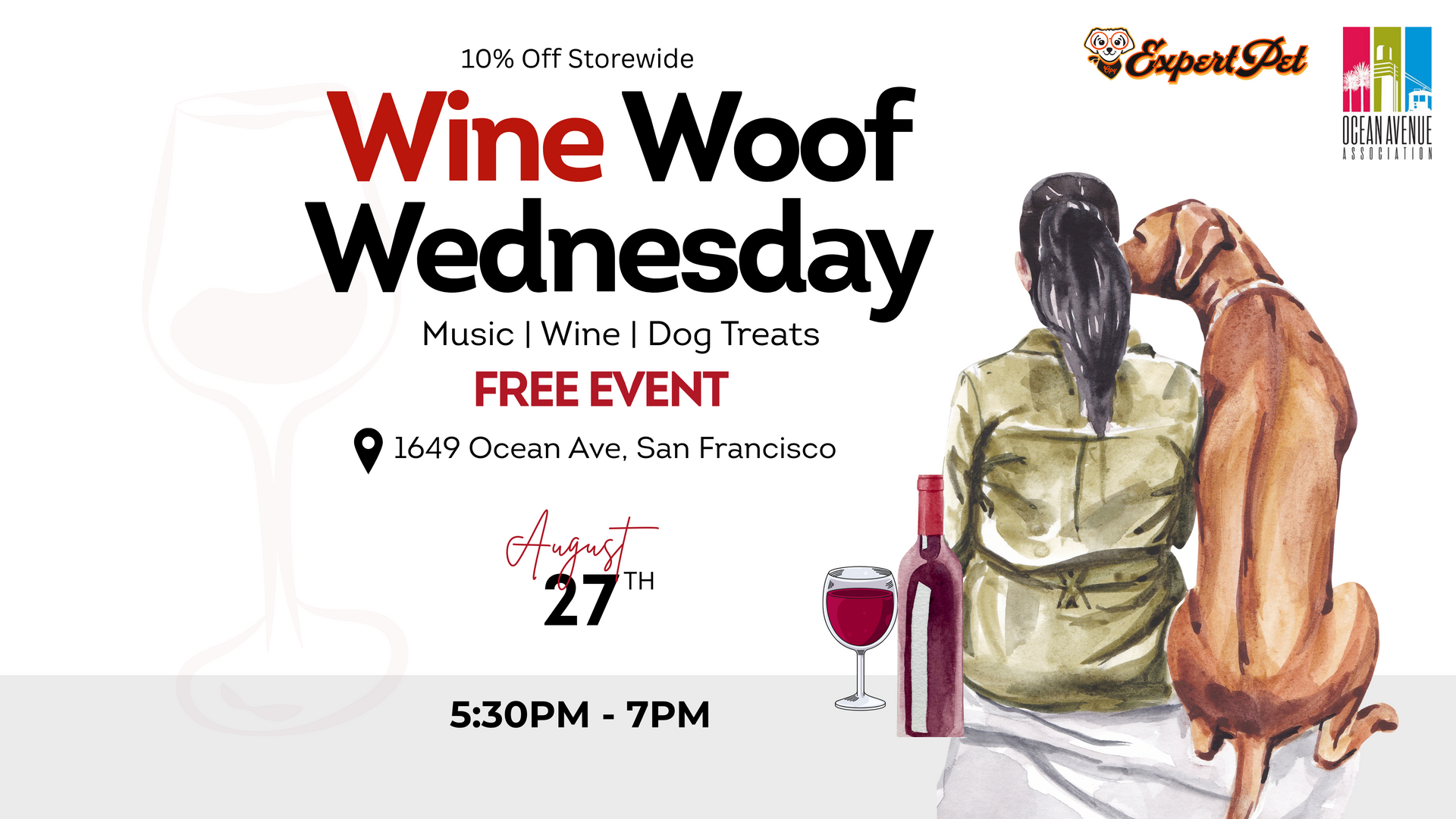 Wine Woof Wednesday!