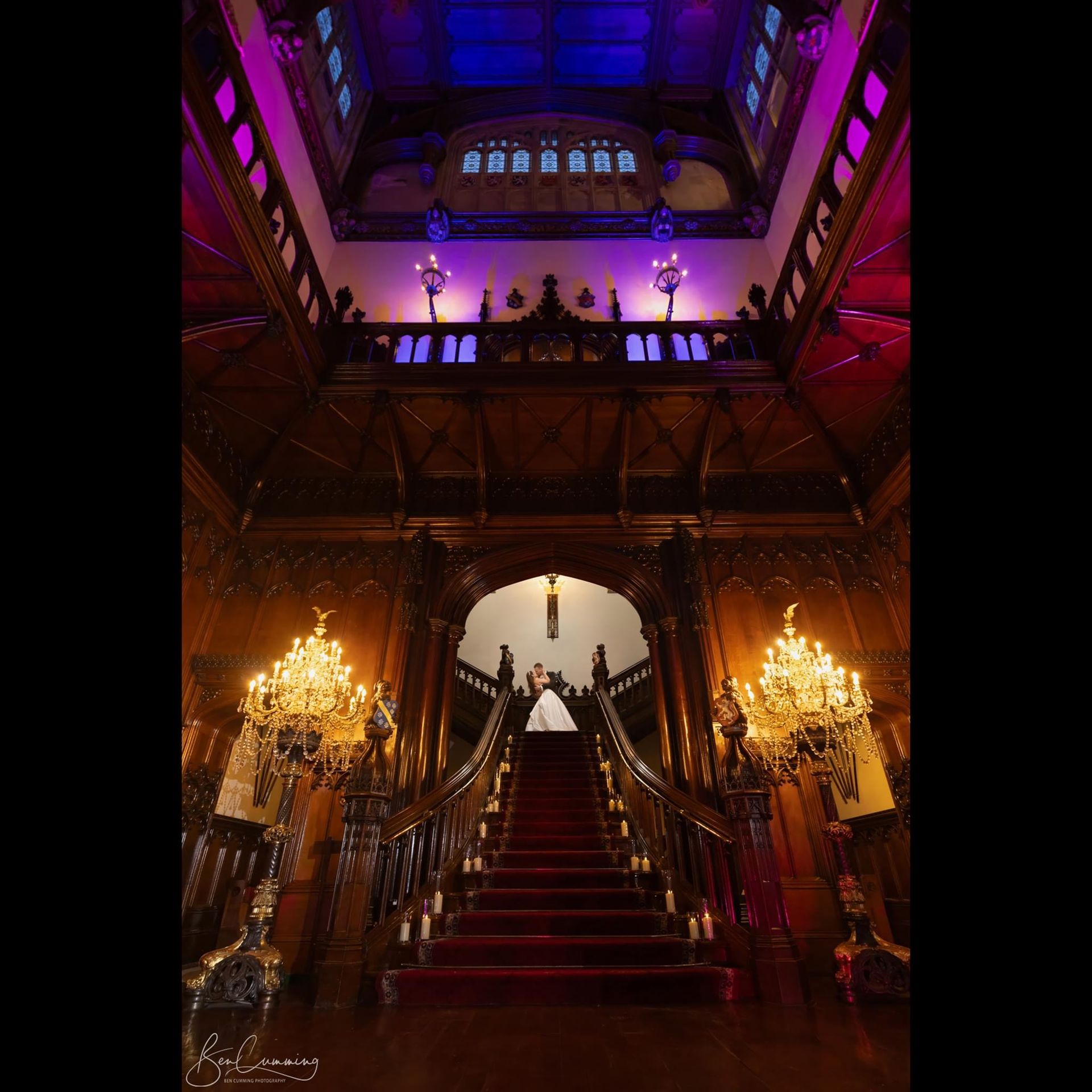 Wedding Lighting and AV Sound and Event Production from Exclusive Entertainments, Harrogate, Yorkshire