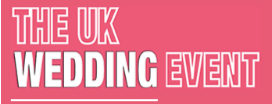 A pink sign that says the uk wedding event