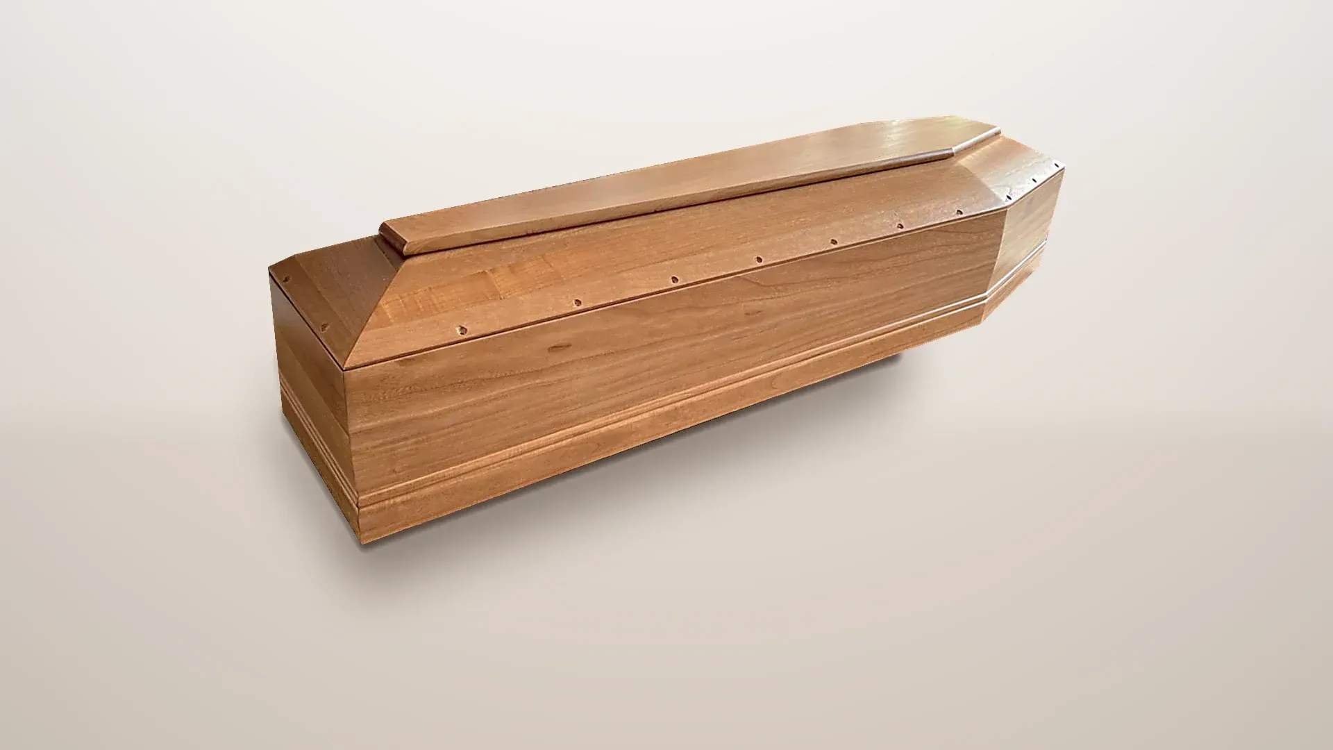 Cofano in legno con sistema antiscivolo Funergrip System