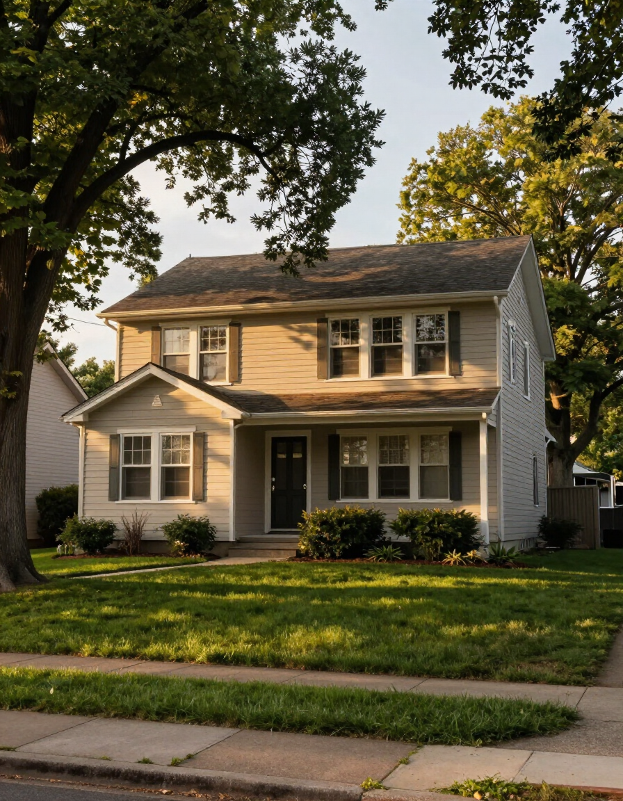 Residential rental property exterior
