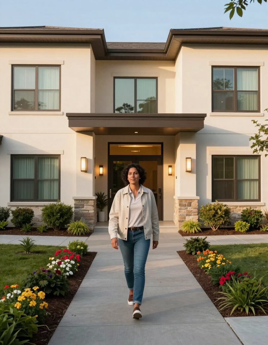 Welcoming apartment community