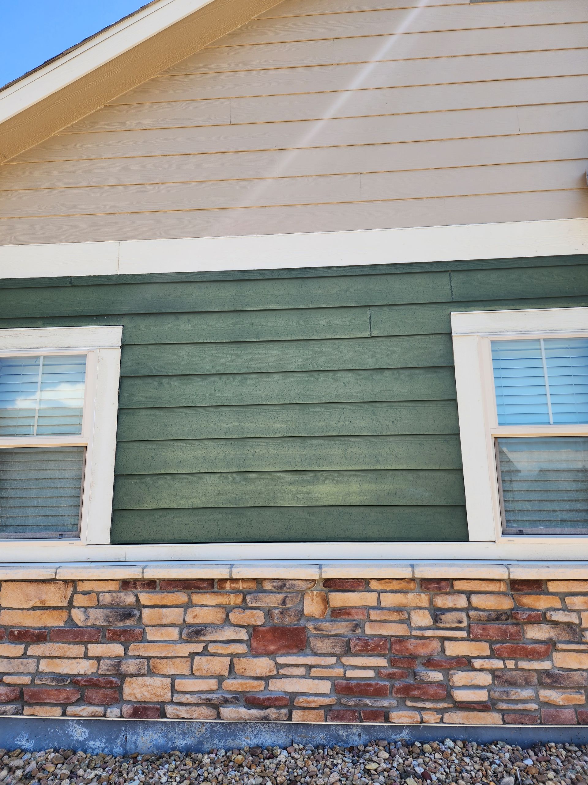 Fading Exterior Paint on Siding