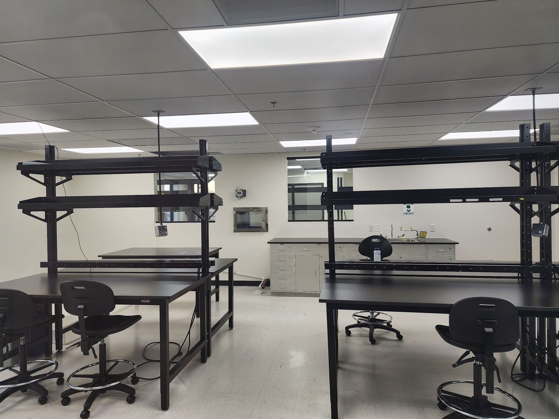 Commercial Interior Lab Painting