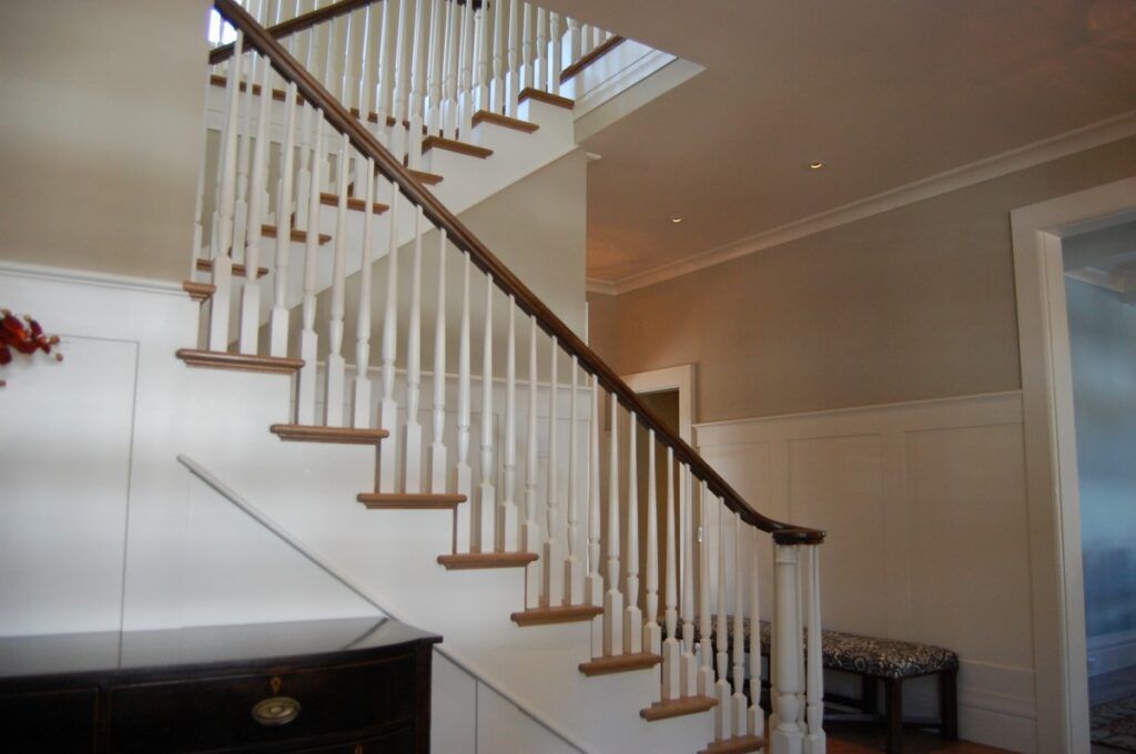 Interior trim and wall painting