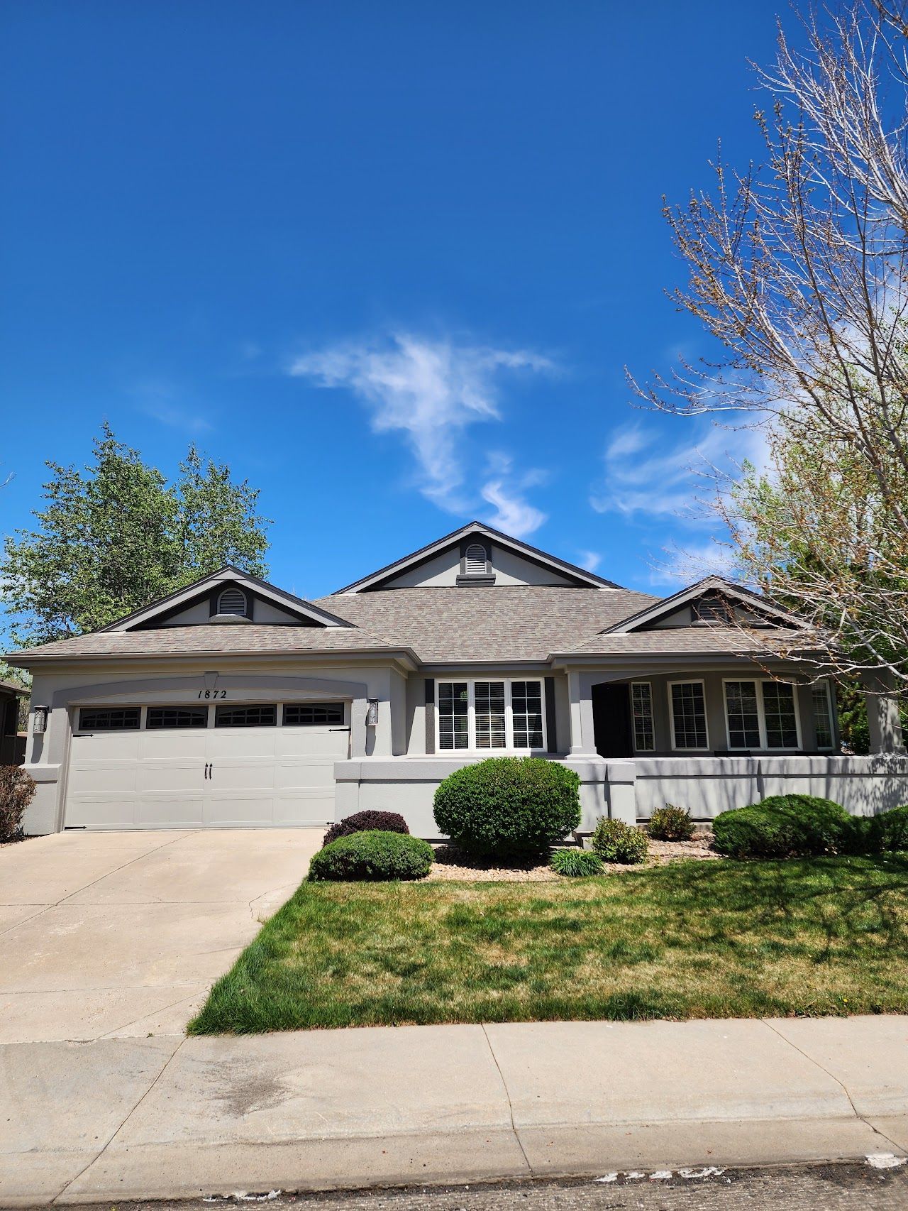 Professional residential home painting by Tri-Plex Painting.