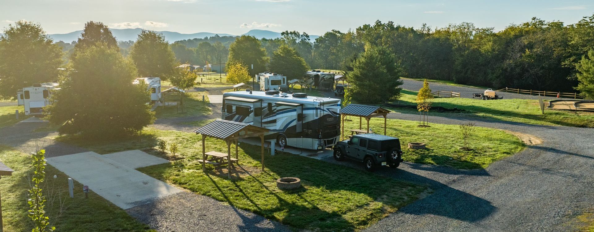 RV Site at Luray RV Resort