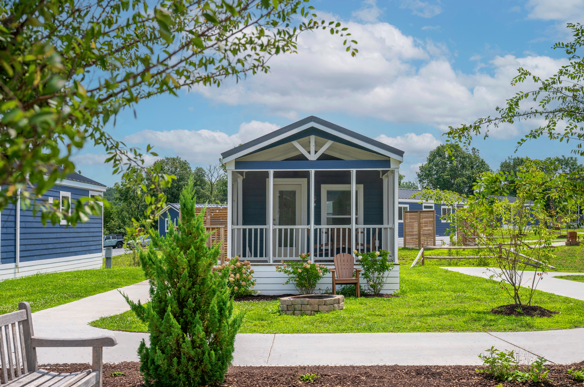 Luray RV Resort Glamping Cottage