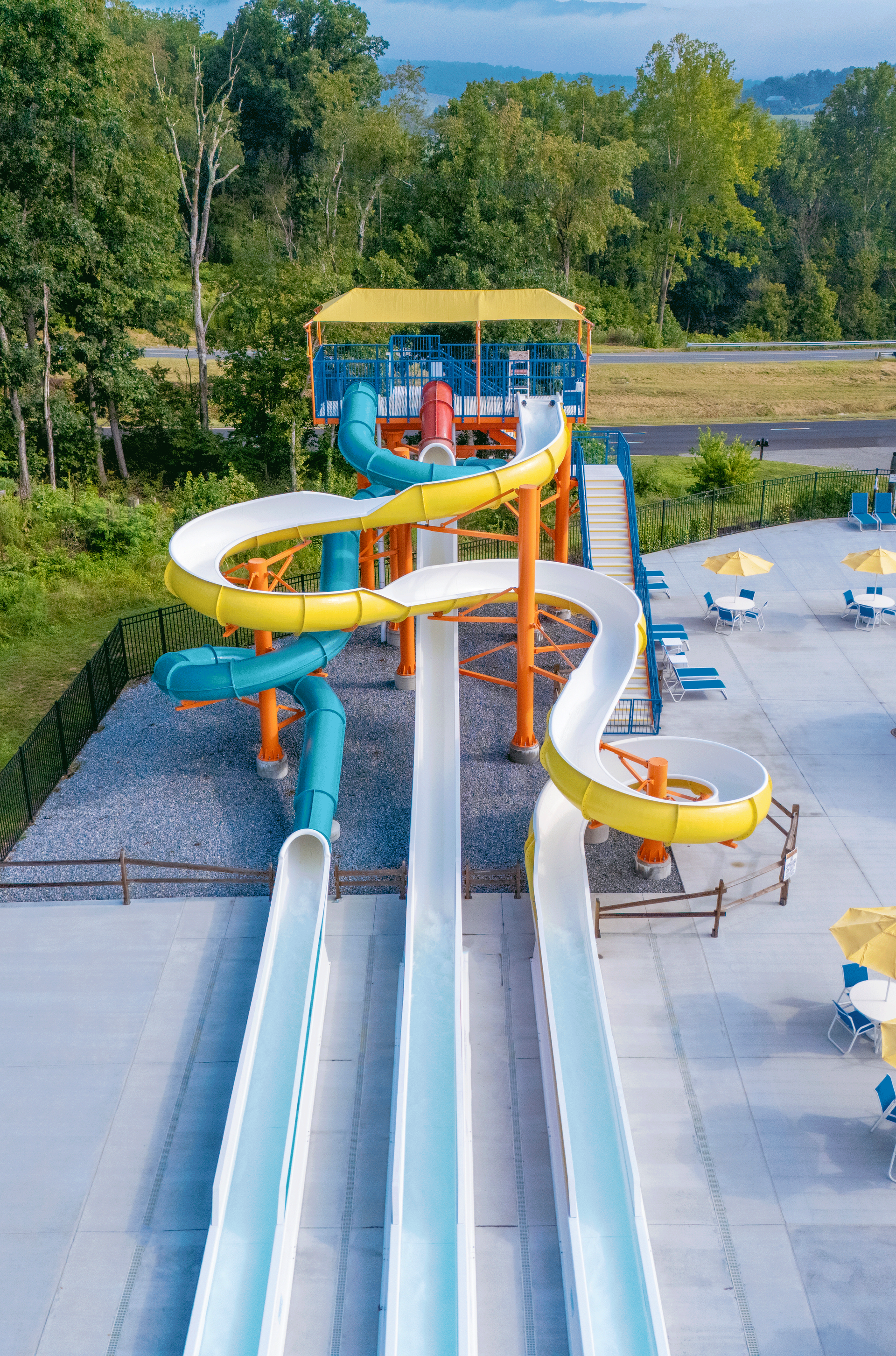 Luray RV Resort Water Slides