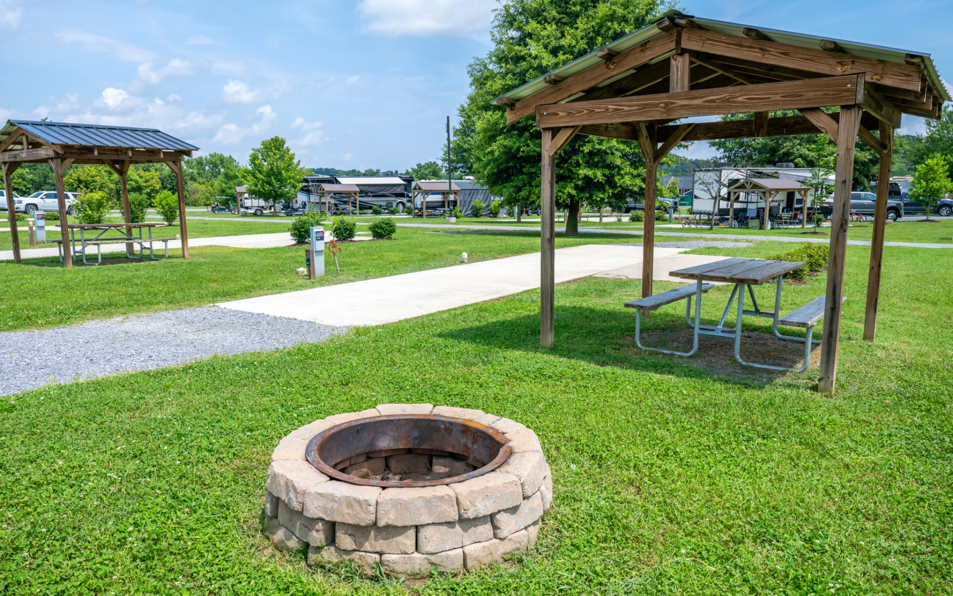 Back-In RV Sites