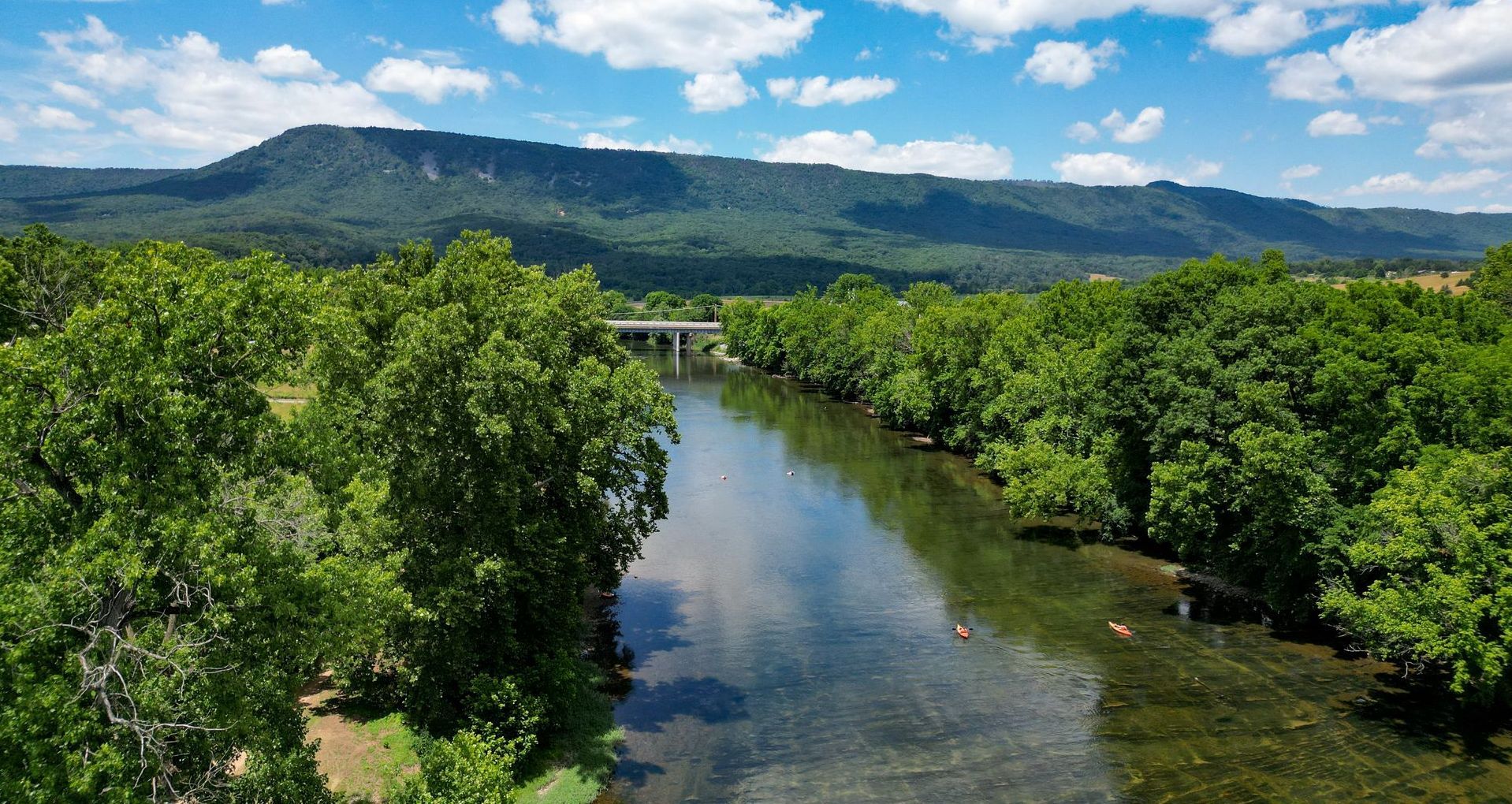 Aerial View of Shenandoah River