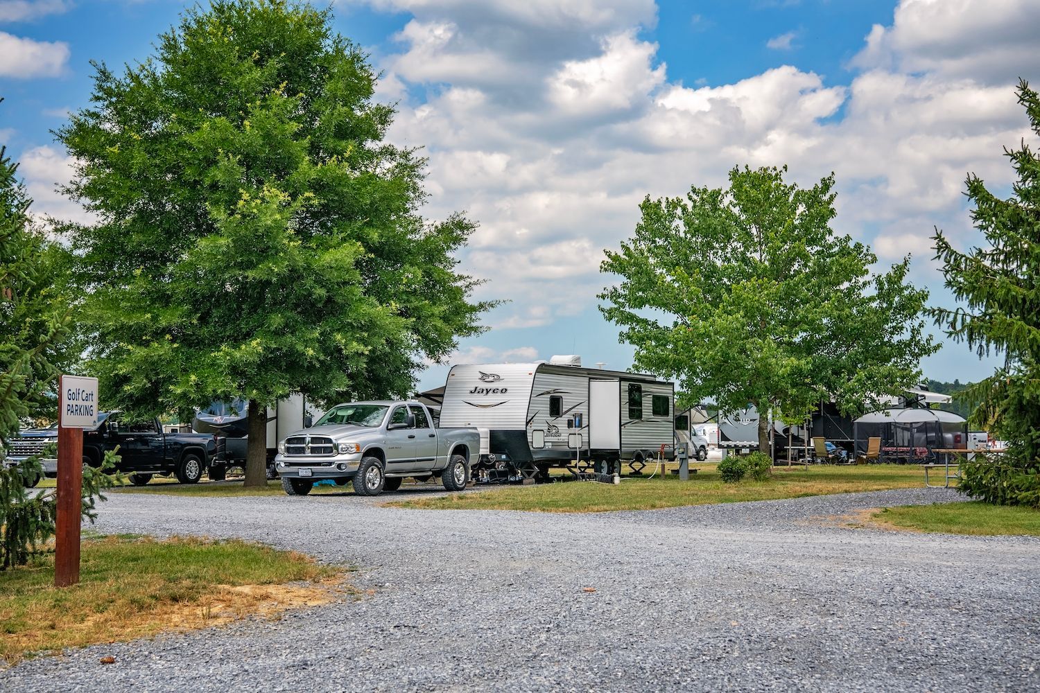 Back in RV SIte