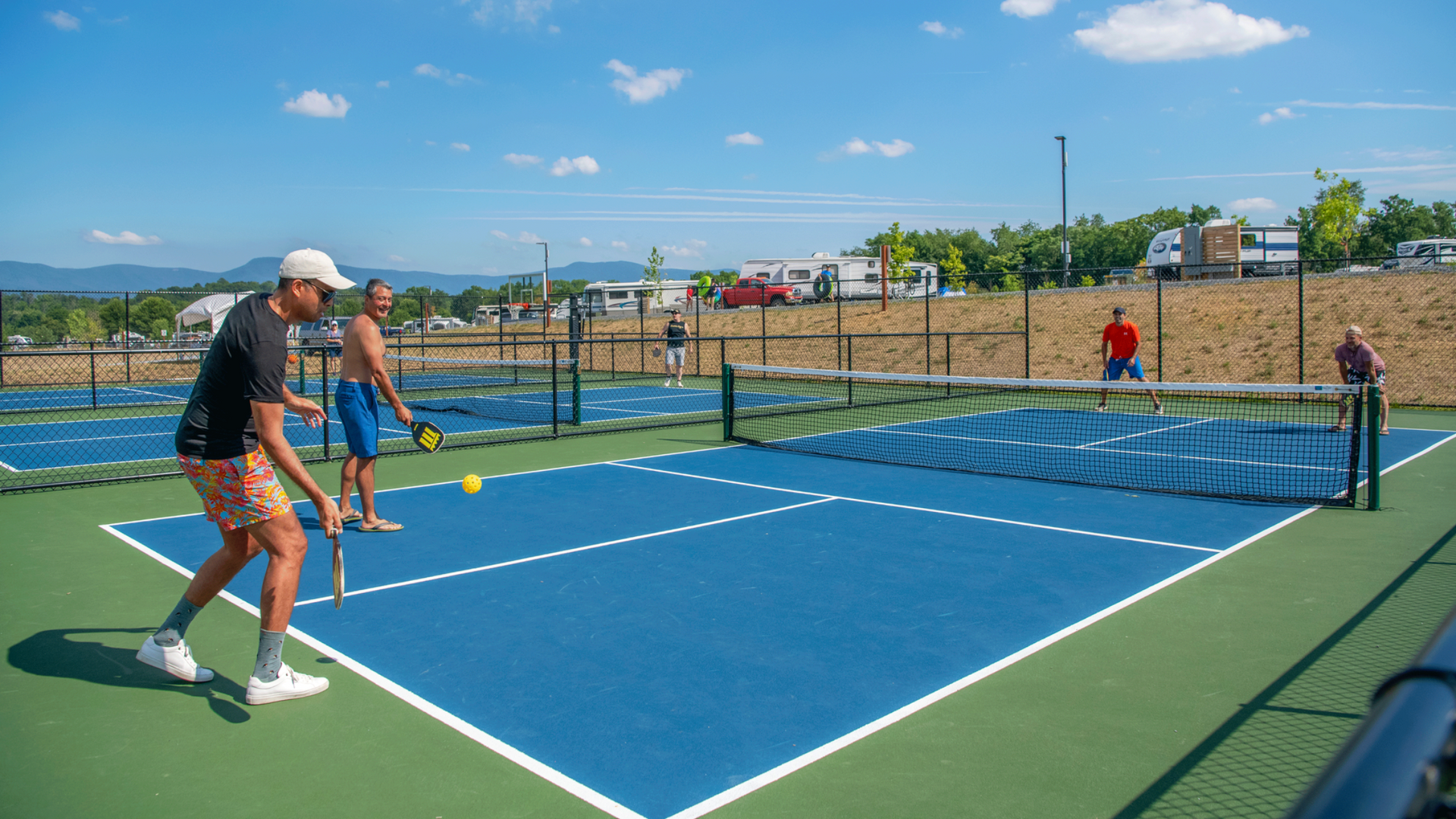 Pickleball at Luray RV Resort