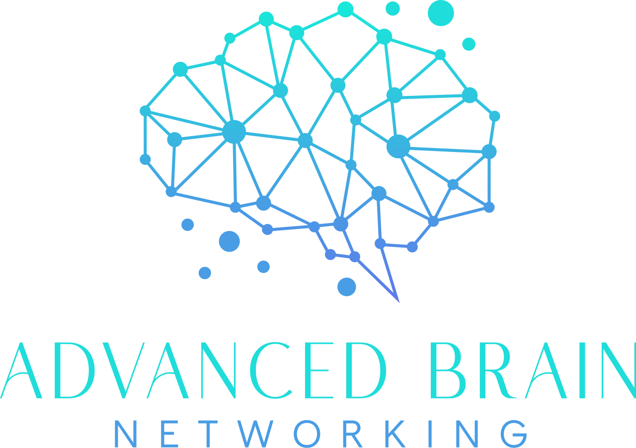 Neurogen Brain Balancing Arizona Blue geometric brain logo with “ADVANCED BRAIN NETWORKING” text