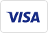 Visa logo on a white background